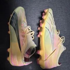 27センチ　ウルトラ マッチ HG/AG オレンジ×ブラック PUMA
