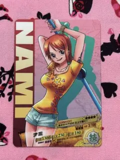 ワンピース ARカードダス ナミ NO.01-07