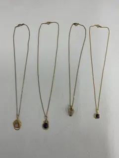 20.756【ネックレス　4本セット】ヴィンテージ　アンティーク
