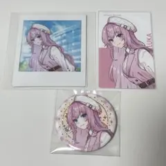 プロセカ クリフェス 巡音ルカ エピカ 缶バッジ チェキ 3点セット