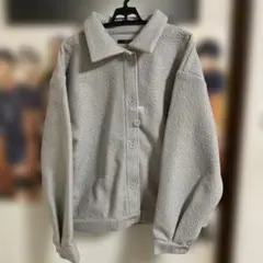 Kastane グレー フリースジャケット Fサイズ