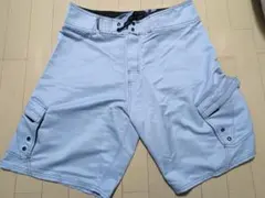 値下げ敢行　ONEILL オニール　水色サーフパンツ（ワックスコーム付）
