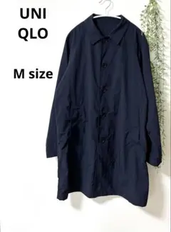 UNIQLO ポケッタブルハーフコート 446248 ネイビー　Mサイズ