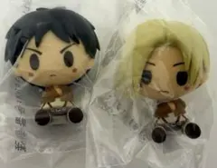 一番くじ進撃の巨人 ちょこのっこフィギュア　エレン　アニ