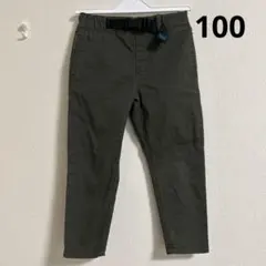 キッズズボン　チノパン　100 カーキ