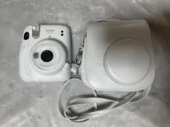FUJIFILM instax mini 11 本体 ホワイト ケース付