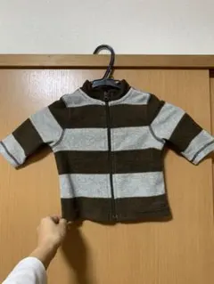 ベビーギャップ　babygap フリースジップアップパーカー　80 12-18m