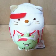 【新品】すみっコぐらし ラウンドワン おおきなころっとぬいぐるみBIG ねこ