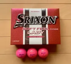 Srixon Soft Feel Lady ピンクゴルフボール 　15個