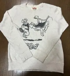 レア　レディース　ポパイ　アメカジ　スウェット　トレーナー　古着　ヴィンテージ