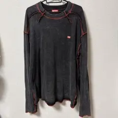 diesel ロング tシャツ T-WEEK-LS グレンマーティンスBTSテテ