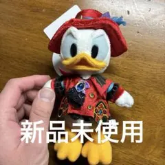 東京ディズニーランド ディズニーハロウィン 2024 ドナルド ぬいぐるみバッジ