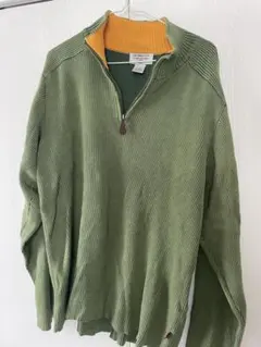 ハーフジップセーター ニット