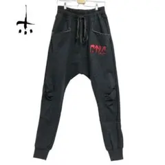 cvtvlist サルエルパンツ　サイズ1 グレー カタリスト CVTVLIST USUAL PANTS BLACK SIZE1 スウェット
