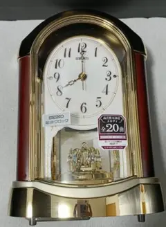 【ほぼ未使用】SEIKO メロディー 置き時計 電波クロック BY237G