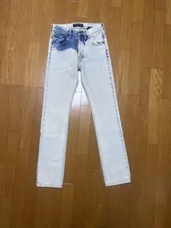 【BALENCIAGA】17AW bleach denim jeans 29のサムネイル