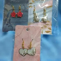 No.58　ピアス３点セット