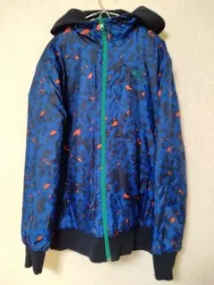 プーマ　リバーシブル　バーカー　L スウェット　ナイロン　カモフラ　迷彩