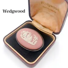 Wedgwood ウェッジウッド ジャスパー ブローチ ピンク ヴィンテージのサムネイル