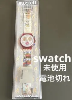 未使用・極美品 swatch クロノ Daley Thompson SCZ105 - メルカリ