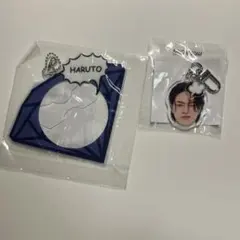 TREASURE ハルト 顔アクキー 怒、缶バッジケース