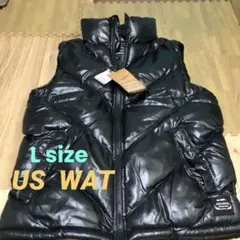 US WAT WINTER WEAR Ver. ダウンベスト L 黒
