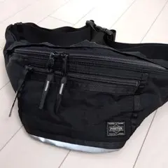 【最終値下げ】PORTER ポーター ウエストバッグ 黒 吉田カバン