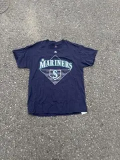 Majestic MLB シアトルマリナーズ Tシャツ ネイビー M