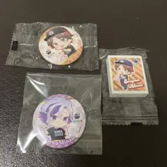 くら寿司 消しゴム 缶バッジ 三枝明那 不破湊 コラボ