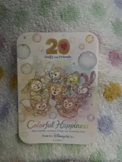 ダッフィーとフレンズ 20周年 ステッカー 非売品