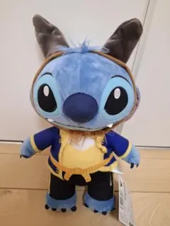 スティッチ　コスチュームBIGぬいぐるみ　美女と野獣　ディズニー