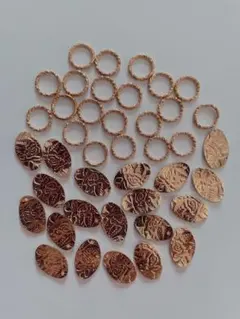 【767】アクセサリーパーツ まとめ売り ハンドメイド ゴールド