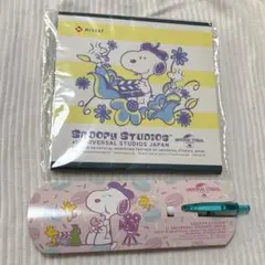 スヌーピー ボールペン ハンカチ