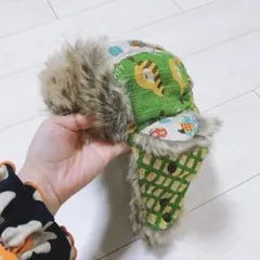 動物柄　フライトキャップのサムネイル