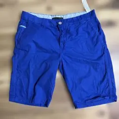 ZARA MAN ハーフパンツ ブルー 32インチのサムネイル