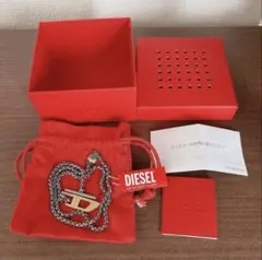 diesel ネックレス DX1378931 シルバー ゴールド