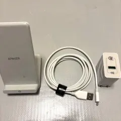 ANKER PowerWave 7.5 スタンド　充電器ケーブルセット