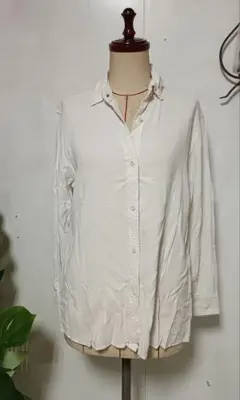 y2kフェアリーグランジNatural VINTAGE GOAリネン混シャツのサムネイル