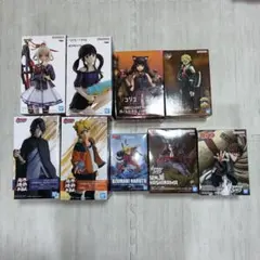 人気フィギュア　9個セット　ナルト　ヒロアカ　リコリコ