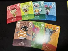 あつ森 amiibo みかっち ジェシカ バニラ しのぶ サラ ビス ブルース