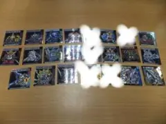 元祖SDガンダムスナックⅡ　未使用シール　１６枚セット