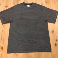 Yonetomi ガーメントダイ BORDER Tシャツ