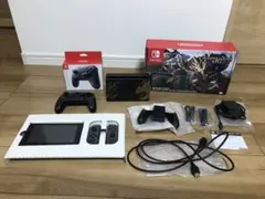Nintendo Switch モンスターハンターライズデザイン プロコン付き