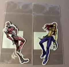 ジョジョの奇妙な冒険 ジョジョアニメ展 キングクリムゾン ディアボロ ステッカー