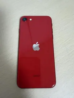 【美品】apple iphonese 第2世代 レッド 64GB SIMフリー