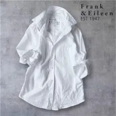 Frank&Eileen BARRY リネン100% 長袖 白 XXS 人気定番 - メルカリ