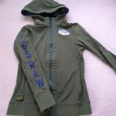 G-STAR RAW オリーブグリーン パーカー Sサイズ