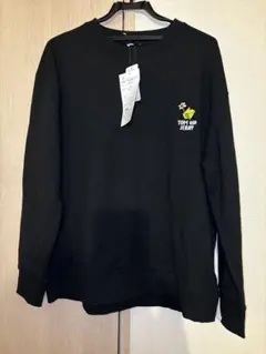 TOM AND JERRY ブラック スウェット L.L.