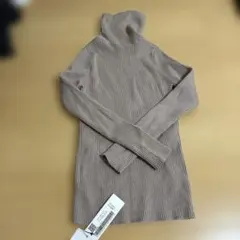 coca リブハイネック　ベージュ