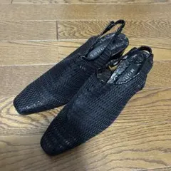 ✴︎ Monet PARIS モネ メッシュ パンプス 24cmバックストラップのサムネイル